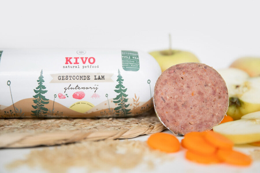 KIVO Mokra hrana (Klobasa) Jagnjetina 600g
