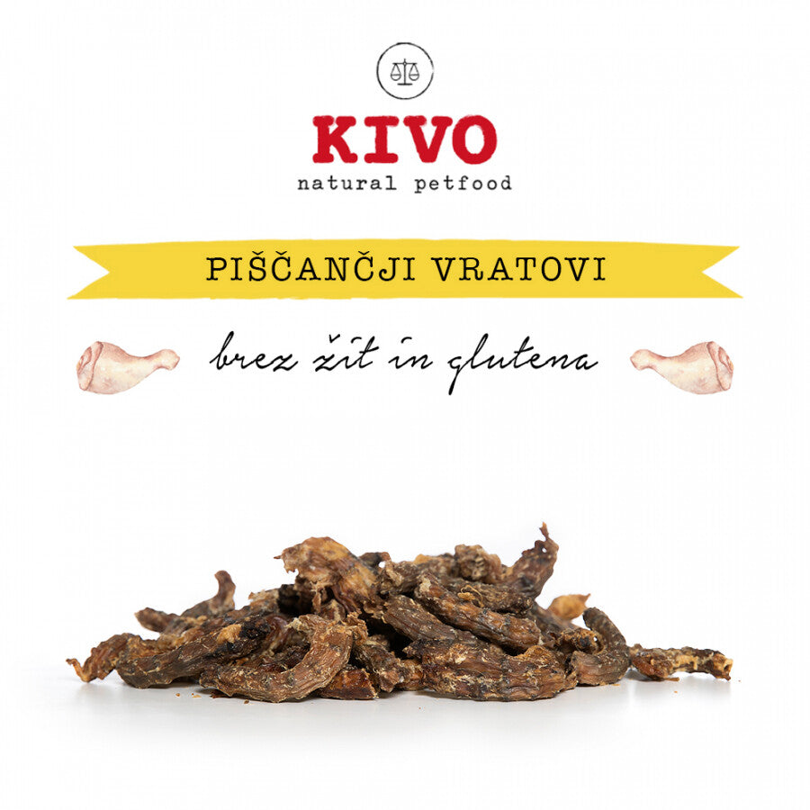 KIVO Sušeni piščančji vratovi 500g
