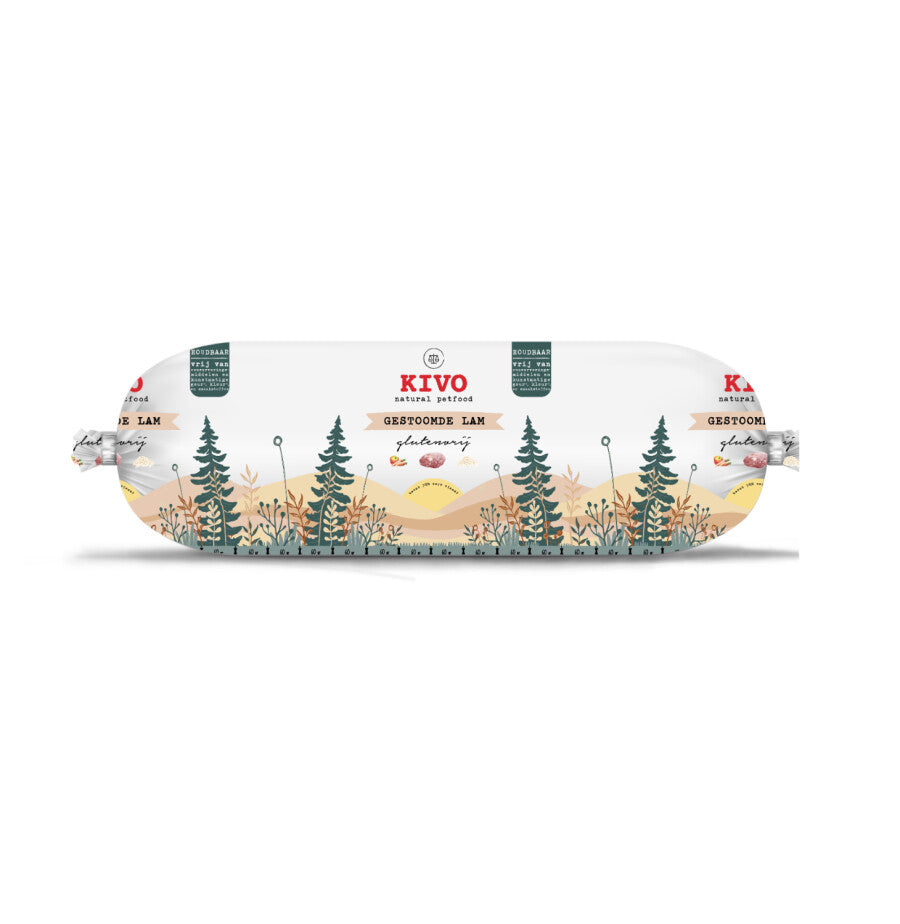 KIVO Mokra hrana (Klobasa) Jagnjetina 600g