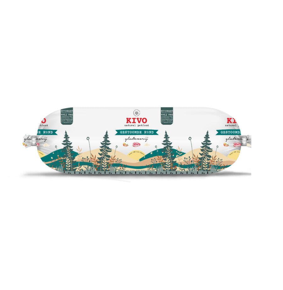 KIVO Mokra hrana (Klobasa) Govedina 600g