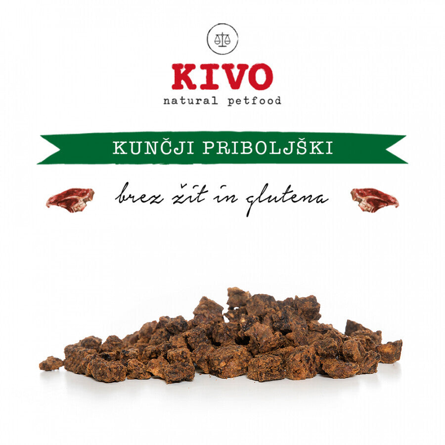 Kivo kunčje meso v kockah 400g
