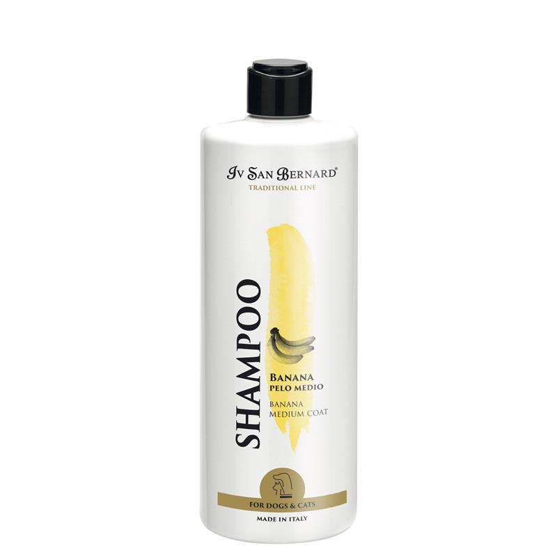 Iv San Bernard Šampon za srednjo in dvojno dlako Banana 500ml