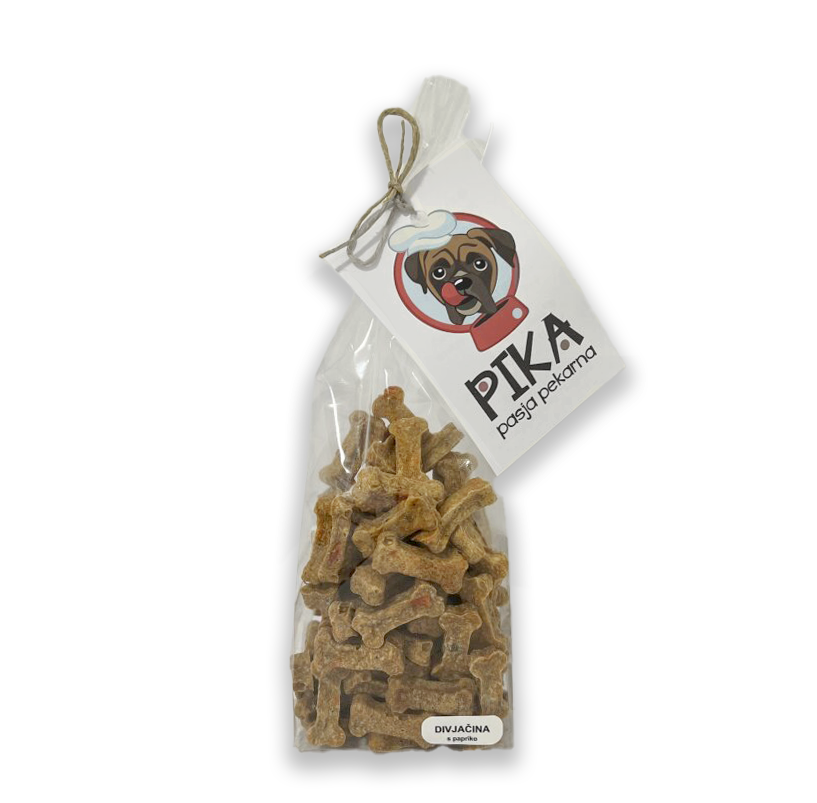 Pasja Pekarna PIKA Piškoti DIVJAČINA 90g