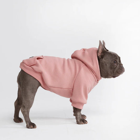 SPARK PAWS Hoodie za pse prljavo roza 2XL