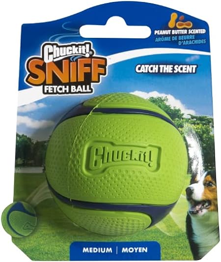 Chuckit! Žoga Sniff - Arašidovo maslo M