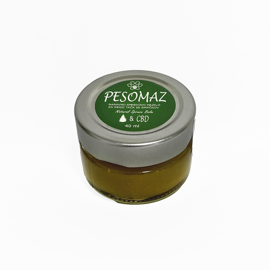 SMREKOMAZ Pesomaz - Naravno smrekovo mazilo