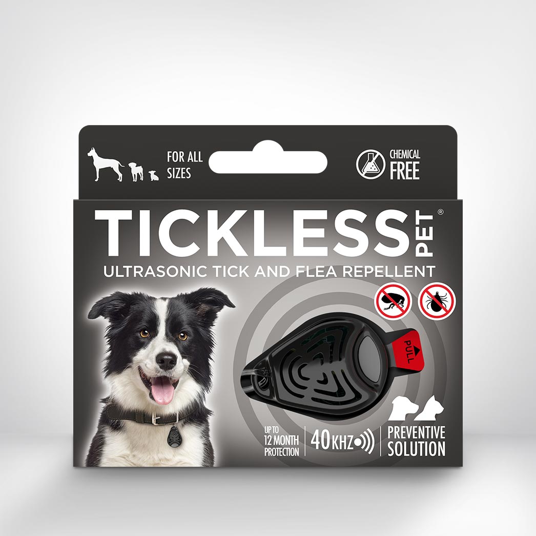 TICKLESS PET črn