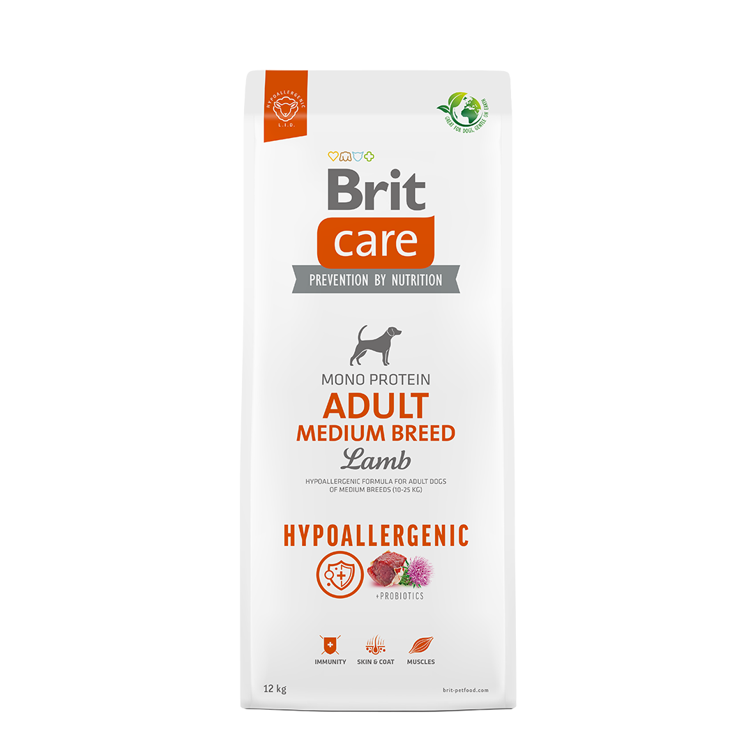 BRIT CARE Hypoallergenic Jagnjetina&Riž