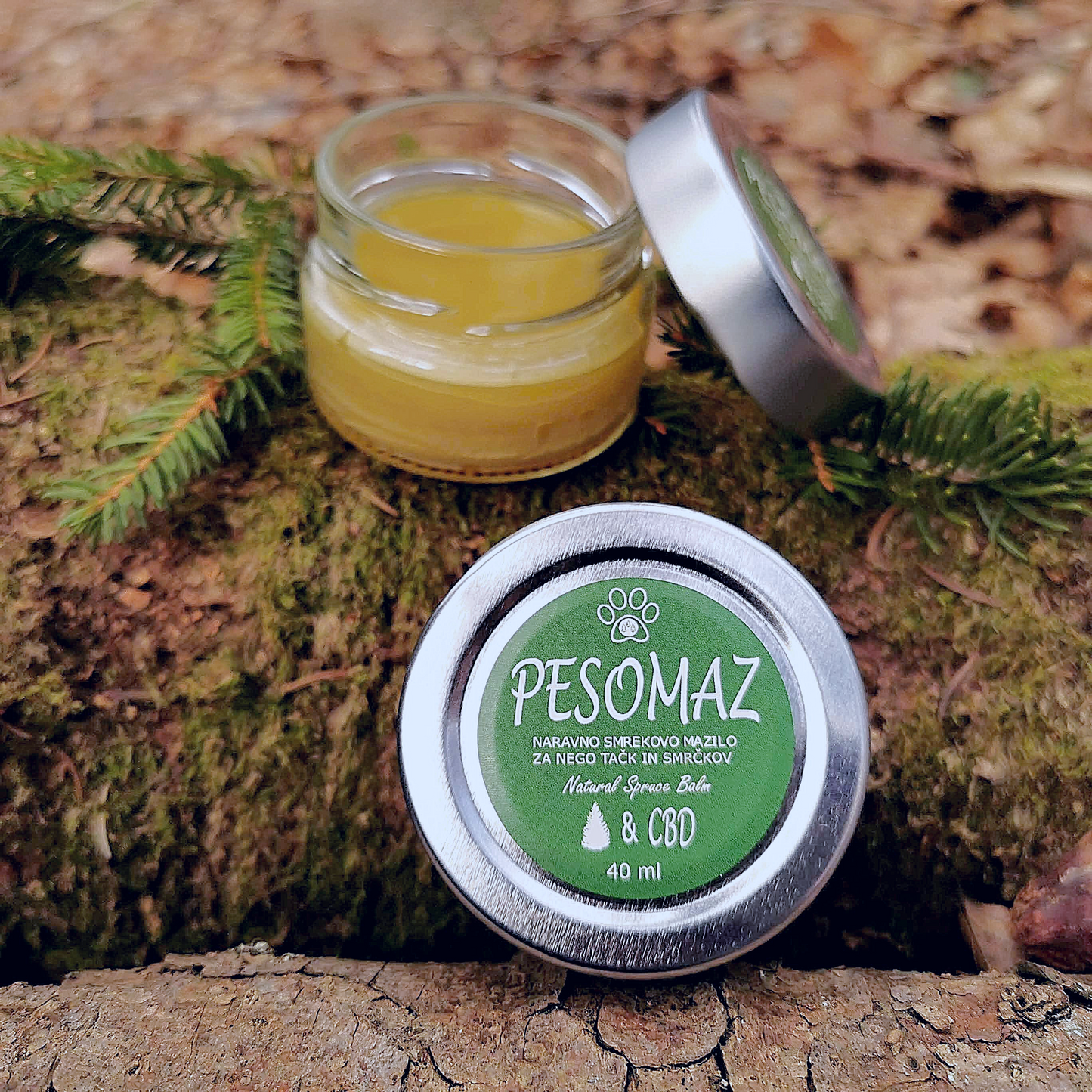 SMREKOMAZ Pesomaz - Naravno smrekovo mazilo