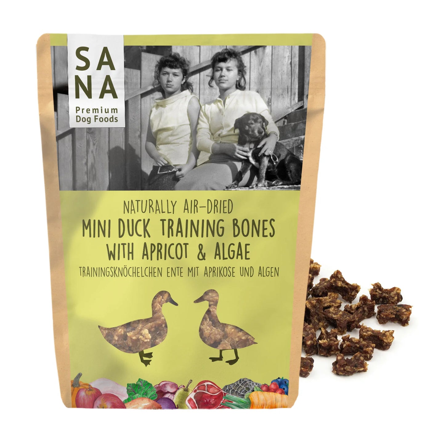 SANA Mini Kostke Raca z Marelico&Algami 100g