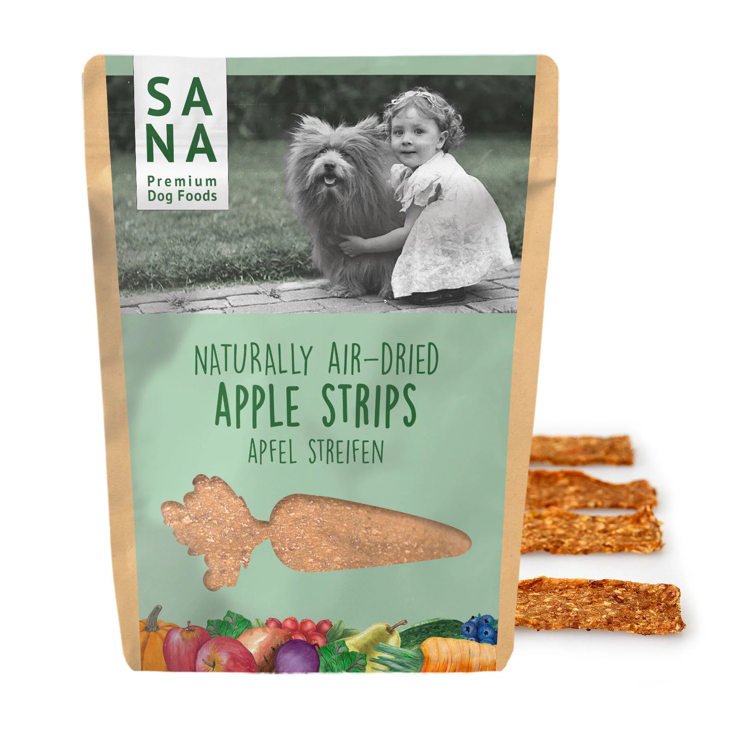SANA VEGGIE Jabolko - Trakci 100g