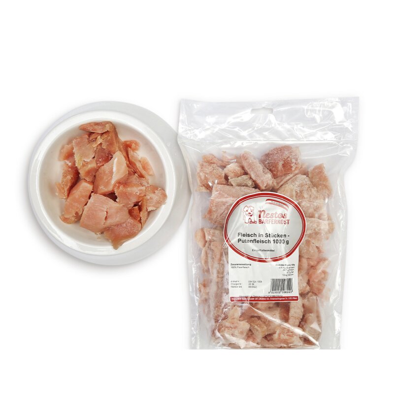 Nestos meso v kosih - puranje meso 1kg - PREDNAROČILO