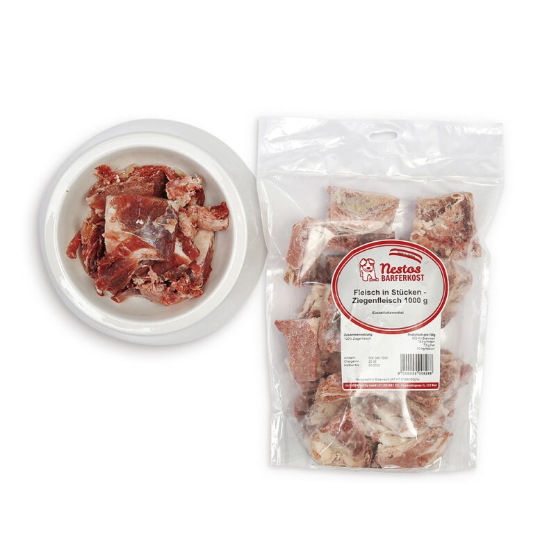 Nestos meso v kosih - kozje meso 1kg - PREDNAROČILO