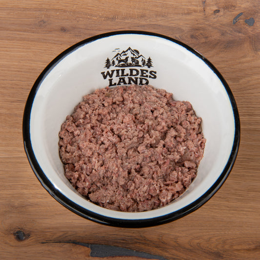 Wildes Land DOG PUR Teletina z oljem žafranike