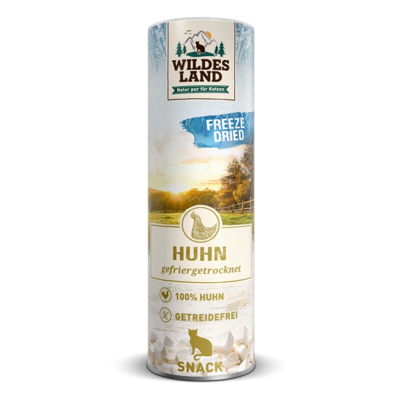 WILDES LAND Liofilizirani koščki piščanca 70g