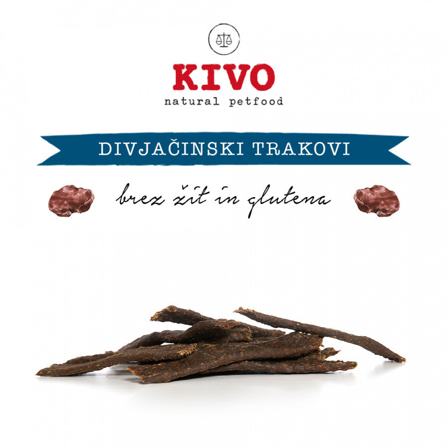 KIVO Divjačinski trakovi 200g