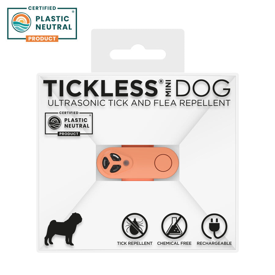 Tickless MINI za pse vseh velikosti in mačke - marelična