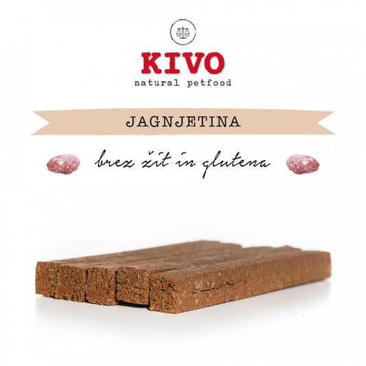 KIVO Take&Break MONO palčke Jagnjetina 50g 1kos