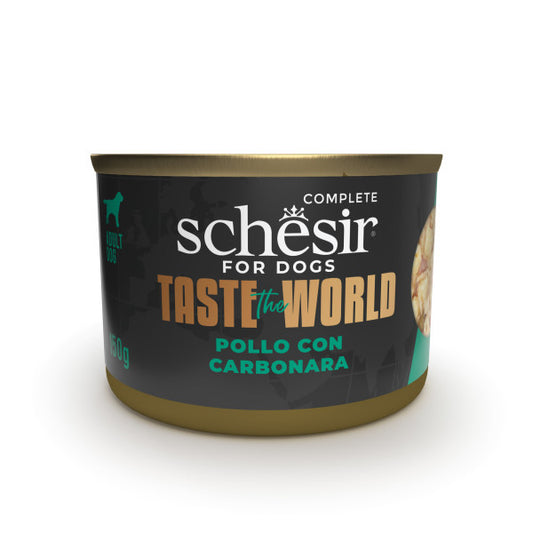 Schesir TASTE THE WORLD Piščanec s Carbonaro 150g