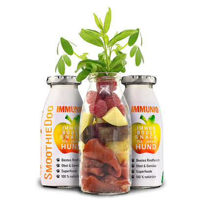 SMOOTHIE DOG Pasji Smoothie – IMMUNIO krepitev odportnosti 250ml