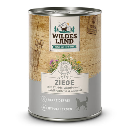 Wildes Land DOG CLASSIC Kozje meso s butternut tikvicom i borovnicama
