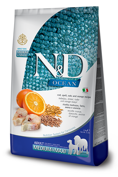 N&D LowGrain Ocean Polenovka ADULT