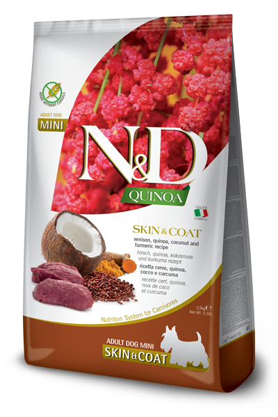 N&D Quinoa SKIN&COAT Jelen&Kokos 7kg