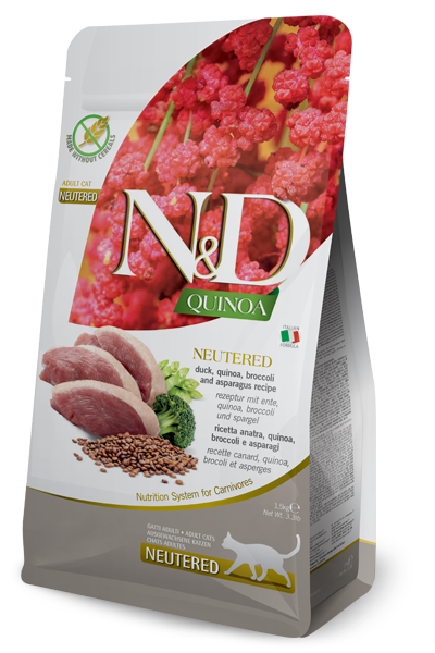 N&D Quinoa Raca NEUTERED