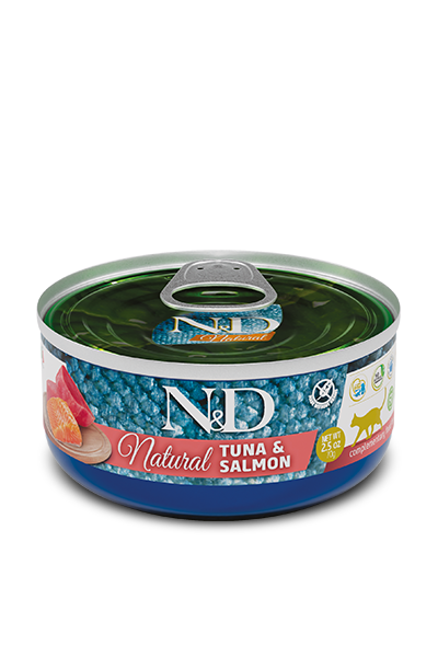 N&D Cat Natural Tuna & Losos 70g