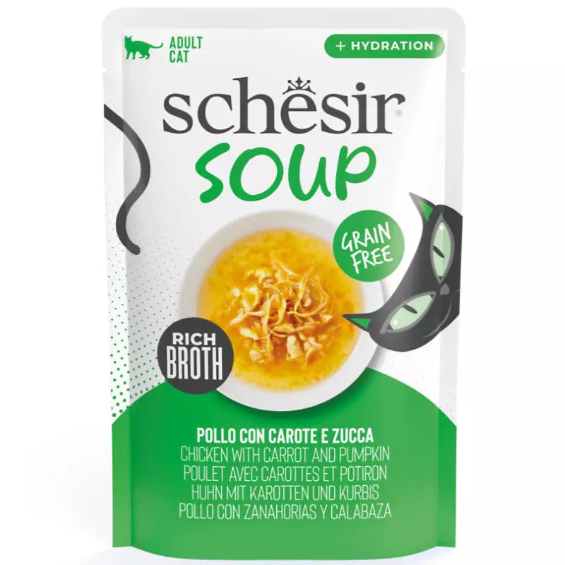 Schesir Soup PIŠČANEC s KORENJEM in BUČO 40g