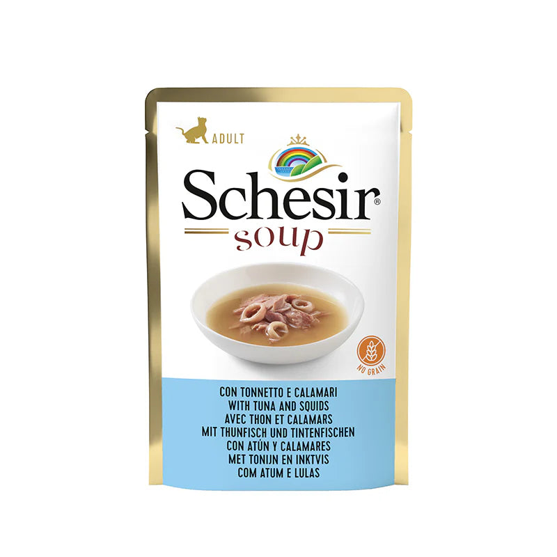 Schesir SOUP Divja Tuna&Lignji 85g