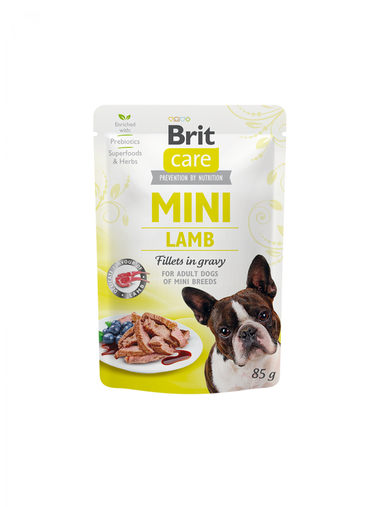 BRIT CARE MINI Jagnjetina GRAVY POUCH 85g