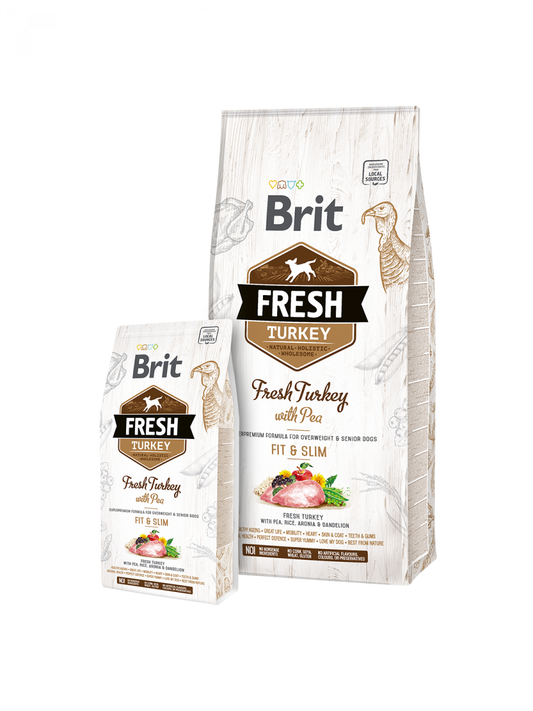 BRIT FRESH Light&Slim Puran 12kg