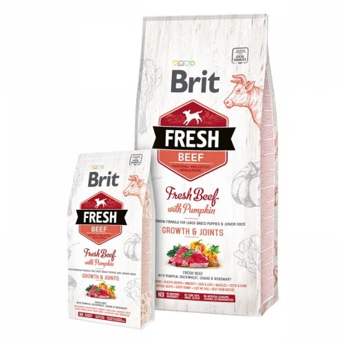 BRIT FRESH Govedina&Buča PUPPY 2,5kg