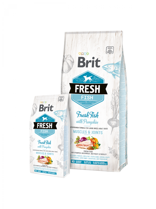 BRIT FRESH Riba&Buča LargeBreed