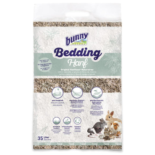 Bunny Bedding Hemp konopljina stelja 35L