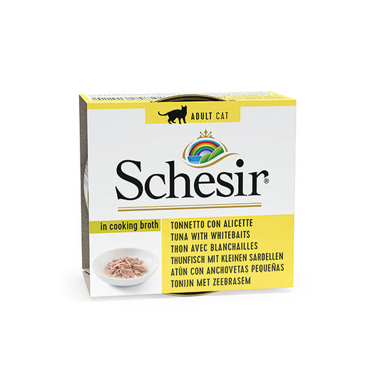 Schesir BROTH Tuna&Inčuni 70g