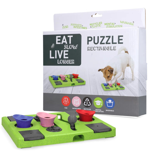 Eat Slow Live Longer Puzzle pravokotna