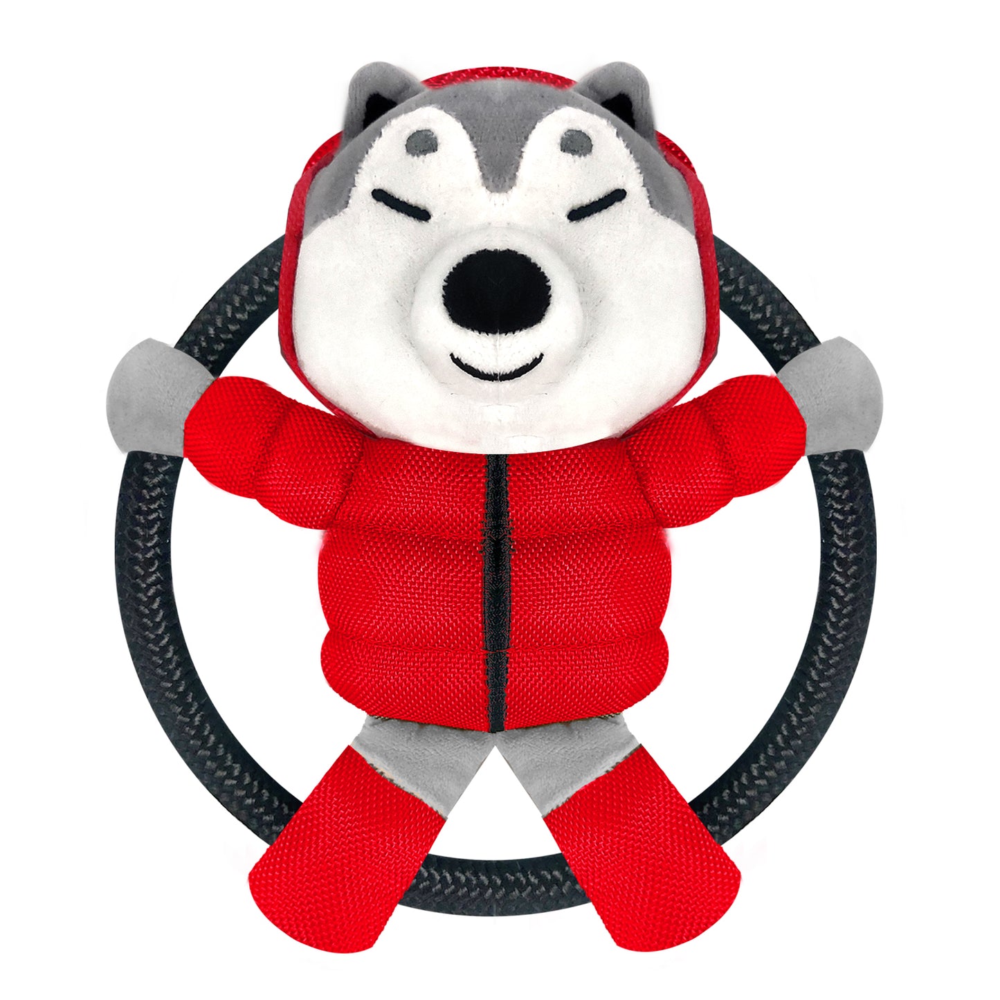 🎁 Milk & Pepper™ Holiday Toy – Premium Trpežna Praznična Igra za Pse - HUSKY