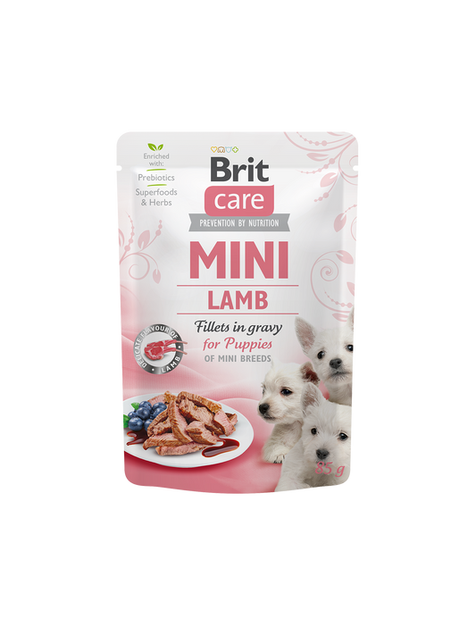 BRIT CARE PUPPY MINI Jagnjetina GRAVY POUCH 85g