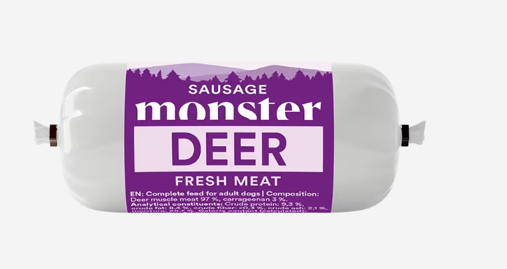 Monster pasja klobasa 200g - Jelen
