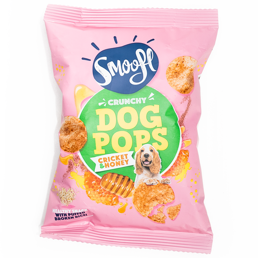 Smoofl DOG POPS Črički z medom 24g