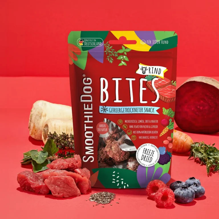 Smoothie Bites Govedina – liofilizirani priboljšek 40g