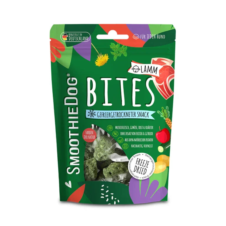 Smoothie Bites Jagnjetina – liofilizirani priboljšek