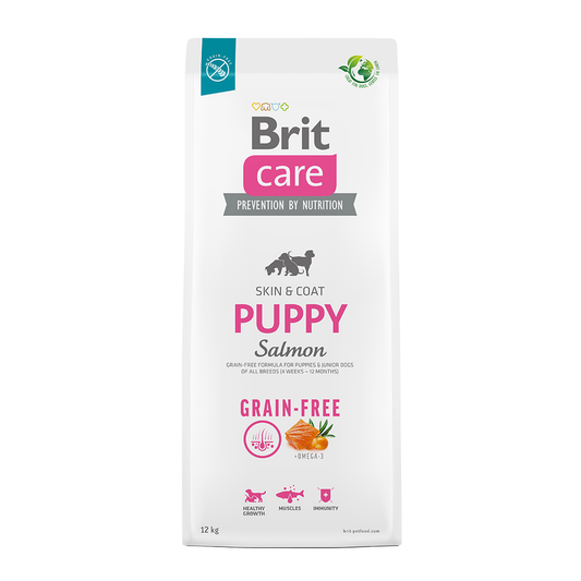 BRIT CARE PUPPY GrainFree Losos&Krompir 3kg