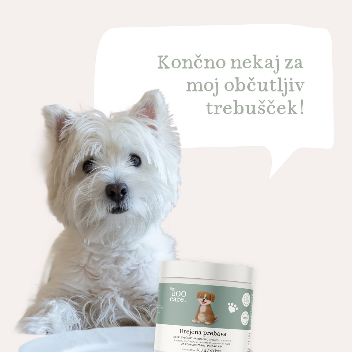 Prehransko dopolnilo za urejeno prebavo - v obliki priboljškov
