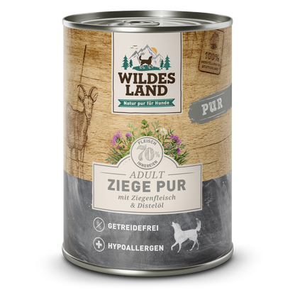 Wildes Land DOG PUR Koza z oljem žafranike