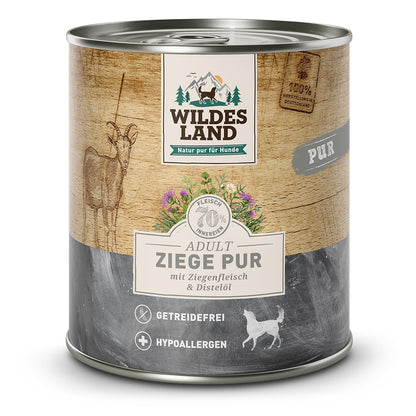 Wildes Land DOG PUR Koza z oljem žafranike