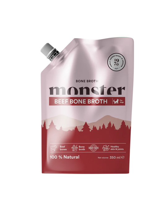 Monster Dog Kostna juha - Govedina 350ml