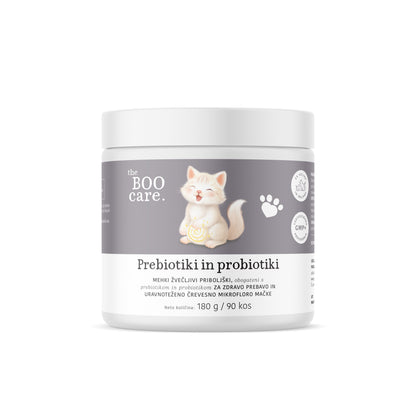 BooCare probiotiki in prebiotiki za mačke